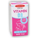Terezia Vitamin D3 baby od narození 400 IU 10 ml – Zboží Dáma