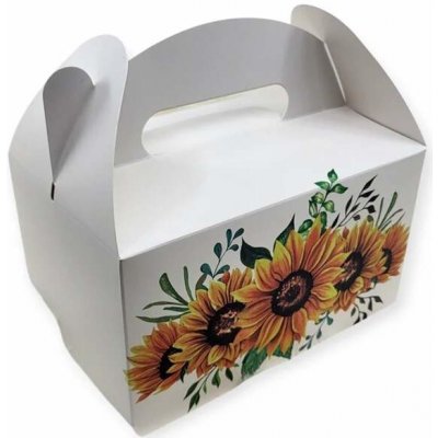 Svatební krabička výslužková Yellow 13x9x7 cm – Zboží Dáma