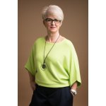 Oversize svetr BRIDGET Azurově modrá – Zboží Mobilmania