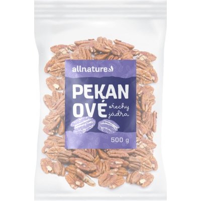 Allnature Pekanové ořechy ořechy natural 500 g – Hledejceny.cz