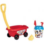 Smoby Vozík k tahání Mickey Garnished Beach Cart s kyblík setem od 18 m – Sleviste.cz