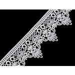 Vzdušná krajka šíře 65 mm Varianta: 1 bílá, Balení: 1 m – Zboží Mobilmania