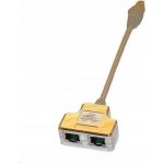 PremiumCord Modulární RJ45 distributor 1 port ISDN + 1 port RJ45 10/100Base T – Zboží Živě
