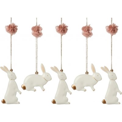 Velikonoční dekorace zajíčci Easter Bunny set 5 Maileg – Hledejceny.cz