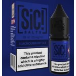 Sic!Salts Salt Blackcurrant Ice 10 ml 20 mg – Zboží Dáma