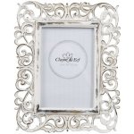 Fotorámeček bílý s patinou – 10x15 cm – Sleviste.cz