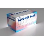 ELITEQ Alcohol Pads ELITEQ-dezinf.čtverečky 100 ks – Zboží Dáma