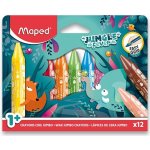Maped Jungle Fever Jumbo 12 barev – Zboží Mobilmania
