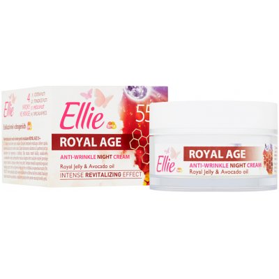 Ellie Royal Age 55+ Revitalizační noční krém proti vráskám 50 ml – Zboží Mobilmania