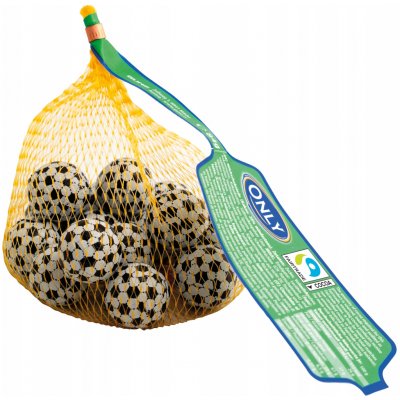 Only Fotbalové míče z mléčné čokolády v síťce 84 g – Sleviste.cz