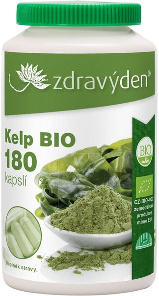 Zdravý Den Bio Kelp 180 kapslí