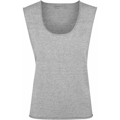 ICEBREAKER Dámský svetr Wmns Flaxen Tank Sweater Slate