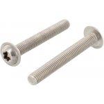 Nerezový šroub ISO 7380-2 A2 M 6X40/40 TX30 – Sleviste.cz
