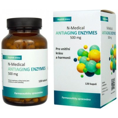 N-Medical Antiaging Enzymes 120 tobolek – Hledejceny.cz