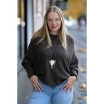 Italy fashion Úpletový svetr IRENE Černá – Hledejceny.cz