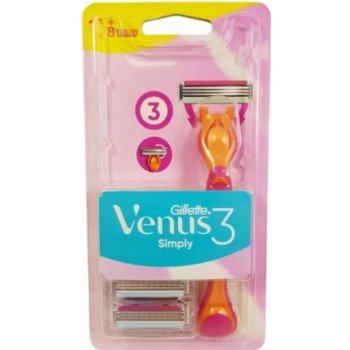 Gillette Simply Venus 3 + 8 ks hlavic