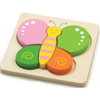 Studo Wood Puzzle Motýl – Zbozi.Blesk.cz