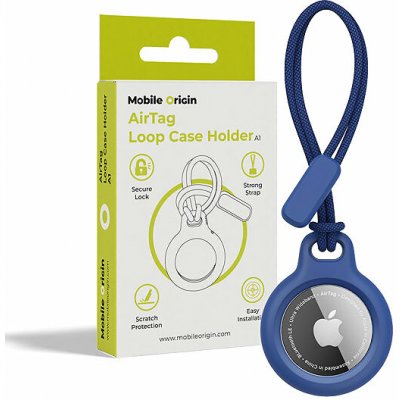 Mobile Origin Airtag Loop Case Holder A1 (MO-ALCH-BLU-A1) modré – Zboží Živě