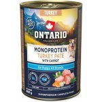 Ontario Puppy monoprotein krůtí pate s mrkví 400 g – Hledejceny.cz