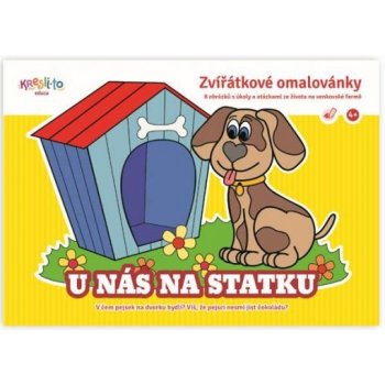 Zvířátkové omalovánky U nás na statku