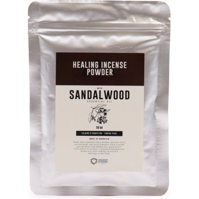 Léčivý kadidlový prášek - Santalové dřevo 50g – Zboží Dáma