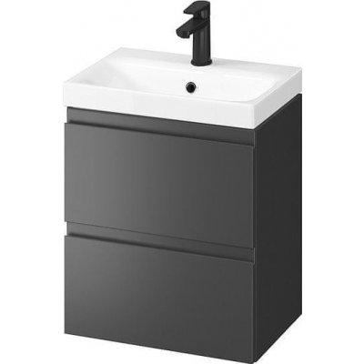 CERSANIT SET B815 MODUO SLIM 50 ANTRACIT DSM (skříňka+umyvadlo) S801-470-DSM – Sleviste.cz