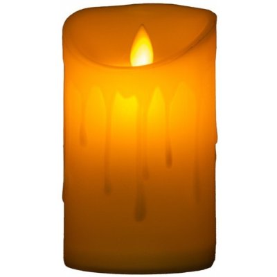 Emocio LED čajová svíčka tančící plamen 75 × 125 mm – Hledejceny.cz