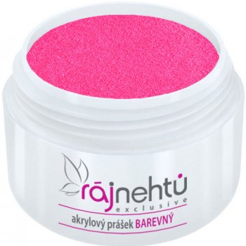 Ráj nehtů akrylový prášek Neon Pink 5 g