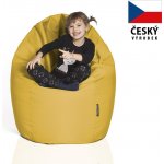 CrazyShop sedací vak Hruška standard žlutá – Zboží Dáma