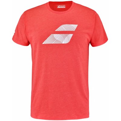 Babolat Exercise Big Flag Tee Men Poppy Red