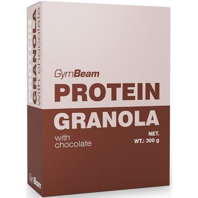 GymBeam Proteinová granola s čokoládou 300 g – Sleviste.cz