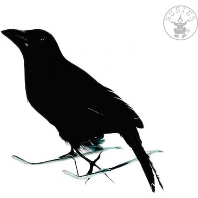 GUIRCA Vrána havran 25 cm halloween – Sleviste.cz