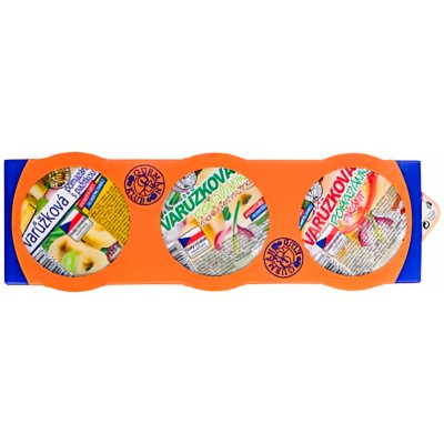 Gurmán Klub Tvarůžkové trio pomazánka 3 x 120 g – Sleviste.cz