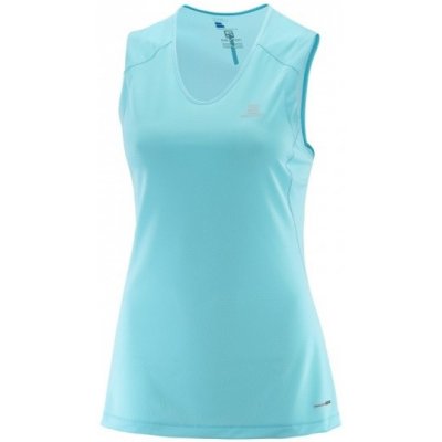 Salomon Trail Runner Sleeveless Tee blue radia