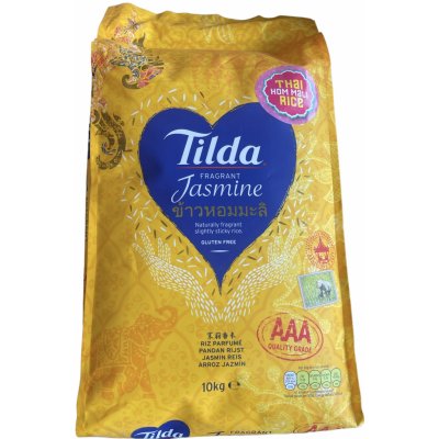 Tilda Rýže TILDA FRAGRANT JASMINE RICE 10 kg