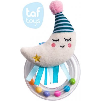 Taf Toys Chrastítko s kroužkem MĚSÍČEK – Zboží Mobilmania