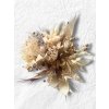 Květina Kovo-deko Sušená kytice hnědá 40 cm