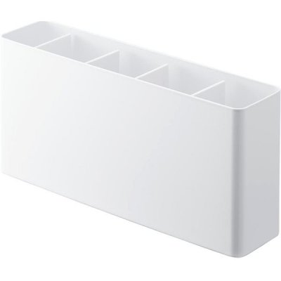 YAMAZAKI Organizér na kuchyňské nástroje a prkénko Tower 8146, bílý – Sleviste.cz