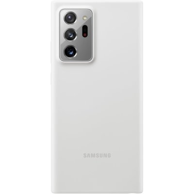 Samsung Silicone Cover Galaxy Note20 Ultra stříbrná EF-PN985TWEGEU