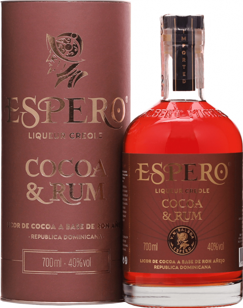 Espero Cocoa & Rum 40% 0,7 l (tuba)