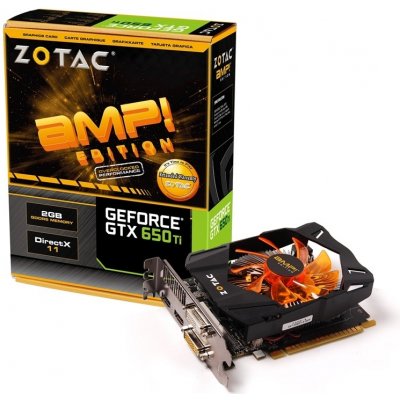 Zotac Geforce Gtx 650 Ti Amp Edition 2gb Ddr5 Zt 10m Heureka Cz