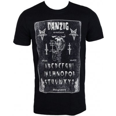 Tričko metal PLASTIC HEAD Danzig OUIJA BOARD černá X – Zboží Mobilmania