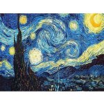 Figured ART Diamantové malování VAN GOGH HVĚZDNÁ NOC na rámu 40 x 50 cm – Hledejceny.cz