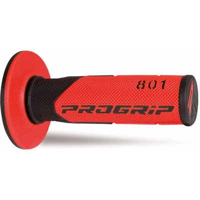 PROGRIP gripy PG801 OFF ROAD (22+25mm, délka 115mm) barva černá/červená (dvousložkové) (PG801BK/RD) (801-125) | Zboží Auto