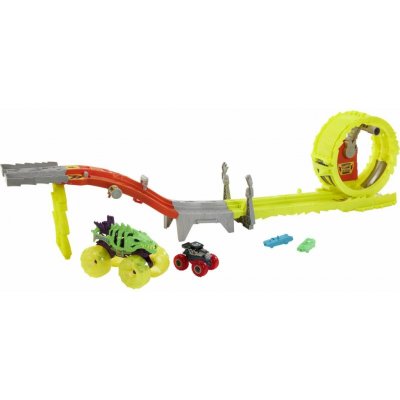 Hot Wheels Monster Trucks Power Smashers dráha Masivní destrukce – Hledejceny.cz