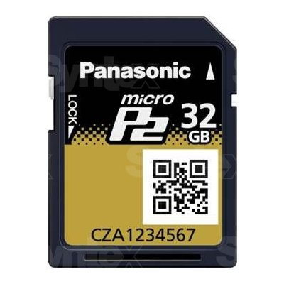 Panasonic microP2 32 GB AJ-P2M032AG – Zbozi.Blesk.cz