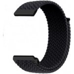 Madvell Pletený nylonový řemínek na suchý zip Černá – Zboží Dáma