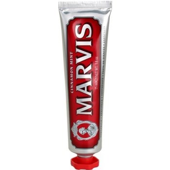 Marvis Cinnamon Mint zubní pasta bez fluoridu 75 ml