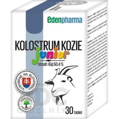 EDENPharma KOLOSTRUM KOZÍ Junior 30 tablet