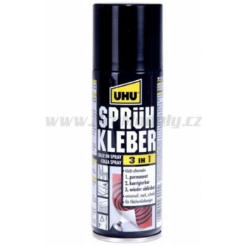 UHU Spray 3v1 lepidlo 200g